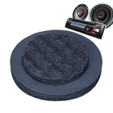 Auto-Bassblockerring – Auto-Audio-Schalldämmungsring | Auto-Audio-Schalldämmungsring | Schaumstoff-Lautsprecherdichtung für Türlautsprecher | Anti-Vibrations-Akustikschaumstoff-Pads |