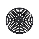Air Fryer Ersatz-Grillpfanne für Luftfritteusen, knusprige Platte, Luftfritteusen-Zubehör, antihaftbeschichtete Bratpfanne, spülmaschinenfest (20 cm)