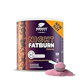 Nature's Finest by Nutrisslim Night Burn Extreme, die Nacht Stoffwechsel Beschleunigen Formel mit Morosil (400 mg), L-Carnitin – Fördert Einschlafhilfe mit Baldrian - Natural, Glutenfrei