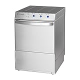 Gläserspülmaschine Universal inkl. Klarspülmitteldosier-,Reinigerdosier- und Ablaufpumpe, 230V, 2,77 kW