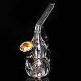 KINHA Mini Hookah Shisha-Pfeifen zum Rauchen von Tabak, Geschenk für Zigaretten aus Metall