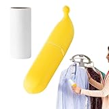 Hochleistungs-Fusselroller, Fusselroller für Kleidung,Multifunktionaler Tierhaarroller Katzenhaarentferner mit Bananenform - Kleider-Fusselbürsten, tragbarer Fusselentferner für Zuhause, Reisen, Schla