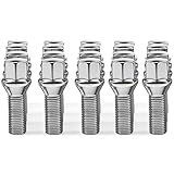 ZOFFI Radschrauben M14x1,5 Ersatz für VW Golf Passat CC für Audi A4 A6, 20 Stück Kegel 60° Kegelbund SW17 Schaftlänge 28mm