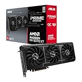 ASUS Prime Radeon RX 9070 XT OC Edition 16GB GDDR6 Gaming Grafikkarte (AMD Radeon Radeon RX9070XT, PCIe 5.0, 1x HDMI 2.1b, 3X DisplayPort 2.1a, 2.5-Slot-Design, PRIME-RX9070XT-O16G)