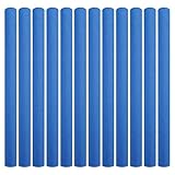 Trampolin-Pfostenabdeckungen – 12 Stück wasserdichte Schaumstoffrohr-Pads, runde Ersatzhülsen, langlebige Sicherheitsschützer für Pfosten | Inneneinstellungen, Terra-Ausrüstung