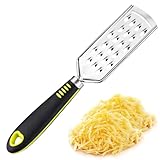 Acooruiteng Käsereibe Küchenreibe Edelstahl Cheese Grater Dauerhaft Gemüsereibe Muskatreibe Zitronenreibe Ingwerreibe Knoblauchreibe für Käse Schokolade Kartoffel Karotten Apfel