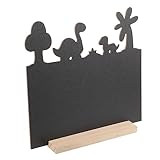 HAPINARY Kreidezeichen Whiteboard Flüssigkreidemarker Küchentafel Outdoor-Tafeln für Briefbrett Zeichen Bretter write board Kreidetafel Tafelzeichen Tafelschild für den Tisch hölzern