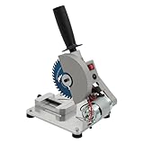 Mini Tischsäge tragbare Kappsäge Paneelsäge Gehrungssäge Tischkreissäge für Holz Metall mit 10.16 cm Sägeblatt 9000 U/min verstellbarem Winkel 0-45°