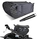 NXLJA Reisetasche Aufbewahrungstasche Unter Dem Sitz, Satteltasche, Gepäckroller Für H-ONDA, Für Ruckus, Für Zoomer 2010 2011 2012 2013 2014 2015 2016 2017 2018 2019(Nero)