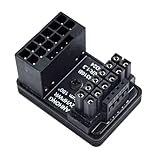 Toolvvik PCIe5.0-Grafikkarte ATX3.0-Adapter Netzteil 12VHPWR Adapter GPU-Lenkanschluss 16-Polig 600 W Verkabelungsartefakt PH316B