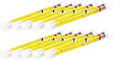 Lescars Alkoholtester Frankreich: 10er-Pack Einweg-Alkoholtester für Europa, 0,5-Promille-Grenze (Mini-Alkoholtester, Alkohol-Alarme, Führerschein)