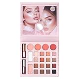 Lidschatten | 24 Farben mit mattem Finish schillernd und Perlmutt – Make-up-Palette | geeignet für Frauen Mädchen Teenager Halloween Party Reise und Make-up