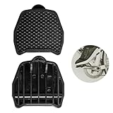 Pedal Platte kompatibel mit Shimano SPD-SL Klickpedalen, PP Adapter, Flachpedal Umwandlung, leicht, rutschfest, einfache Installation