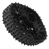 Gogogmee Kleines Plastik DIY Panzerlaufrollen Ersatzrad für Ferngesteuerte Spielzeugmodelle Robustes Kettenrad für Geländefahrten Leichtes Ersatzteil für Panzerkettenwagen