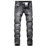 Motorradhose für Herren, Motocross-Hose, Ohne Reißverschluss, 29 W