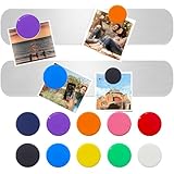 Magnettafeln Selbstklebend Magnetleisten 2 Stück Memotafel mit 10 Starke Magnete Magnettafel Klein mit Klebeband für Kühlschrank Büro Küche
