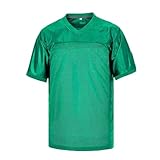 Caxndycing Fussball Trikot Herren Kurzarm Rundhalsausschnitt Sportshirt Oversized Fußball Shirt Jersey Sommer T-Shirts Sport Gym Trainingsshirt Workout Unterhemd Laufshirt