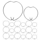 Ciieeo 20 Federringe Lampenhalter Clips Federklemmen für Einbauleuchten Mr11 Mr16 – Metall Halteklammern für Downlights Deckenpaneele und Halogenstrahler