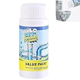 Abflussreiniger Schaum Extra Stark, Rohrreiniger Extrem Stark, Sink Und Drain Cleaner, Hochwirksamer Rohrreiniger Mit Aktivschaum, Für Küche, Bad, Toilette & Balkon Alle Rohre (1)