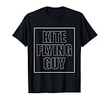 Herren Kite Flying Guy Kite-Surfer Kitesurf Kitesurfing Kitesurfen T-Shirt