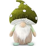 Gehydy Sommer Wichtel Frühling Pilze Wichtel Figuren Dekoration Frühlingdeko Bauernhaus Decorations Zubehör für Home Küche - 33cm
