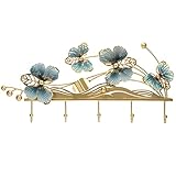 Kleider-Hutständer Mantel Haken Haushalt Wandmontierte Kleidergestell Moderne Wanddekoration Kleiderbügel mit 5 Metallhaken Schlafzimmer Wohnzimmer Korridor Mantel Haken Mantel- und Hutständer