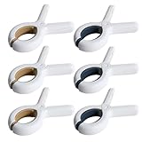 TOYANDONA 6 Stück Teiliges Winddichte Quiltklammern aus Dickem PP Starke Wäscheklammern für Große Textilien rutschfeste Haushaltsklammern zum Trocknen von Decken und Kleidung Gelb und Blau