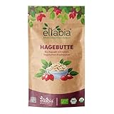 Bio Hagebutten Kapseln 500 Stück | Hochdosiert 3000mg Tagesdosis | EU-Anbau in Premium Rohkost-Qualität Vegan | 100% rein ohne Zusätze (DE-ÖKO-007) Hagebutte
