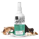 animigo Anti Kau Spray Hunde & Katze - 250ml ohne Alkohol - Sofaschutz - Anti Kratz Spray Katzen für Möbel, Türen, Tapete, Teppiche, Kabel, Schuhe & Kleidung - Fernhaltespray Hund & Katzenabwehrspray