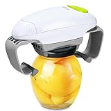 Exyvox Elektrischer DosenöFfner Elektro-Glas-Öffner,Restaurant Dosenöffner,Glatte Kante Automatische Deckelöffner für neue versiegelte Gläser,freihändiger Dosenöffner mit weniger Aufwand beim Öffnen