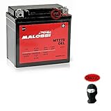 KOMPATIBEL MIT HUSQVARNA SM RR (HA224AB9V0) 530 von 2009 bis 2010 gebrauchsfertige Batterie aus Malossi MTZ7S Gel für Motorrad Roller Batterien 6A 12V