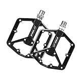 BESPORTBLE 1 Paar rutschfeste Klappbare Fahrradpedale Mit Reflektoren Ideale Mountainbike Pedale Für Sicheres Fahren Perfekt Für BMX Und E Bikes Robustes Design Für Maximale Leistung