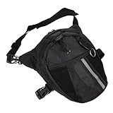 TOYANDONA Multifunktionale Motorrad Beintasche Leichtes Großes Fassungsvermögen Sports Waist Pack für Outdoor Mountaineering mit Schlüsselanhänger Design und Einfachem Zugriff