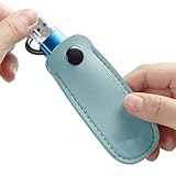 USB-Schlüsselanhänger-Halter, Leder-USB-Hülle, schützender Flash-Halter, USB-Laufwerk-Aufbewahrung, PU-Leder-Schlüsselanhänger, Flash-Aufbewahrung, Pendeln, USB-Halter für Pendler, Ausflüge