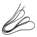 Tuesoa RJ11 6P4C Telefonkabelkabel ADSL Modem 1 Meter