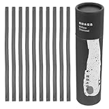 Parliky 25 Stück Teiliges Robuste Weidenkohle sticks für Künstler Profi kohlestifte zum Skizzieren und Zeichnen Vielseitige Zeichenkohle für Anfänger und Kunststudenten für Kreative