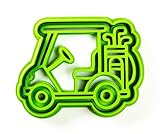 Golf-Cart Keks-Ausstecher Golf Ausstechform Plätzchen-Form Golfer-Weihnachten Cookie-Cutter