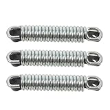 PENIKOKO 3 Stück Teiliges Fahrradanhänger Kupplungsadapter Feder Vibrationsdämpfend Sicherer Anschluss für Kinderanhänger Lastenräder und Camping Kompatibel Einfach zu Montieren