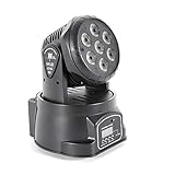CLEADONG 105W LED Moving Head Bühnenbeleuchtung, Moving Head Bühnenlicht, Discolicht Lichteffekte Musikgesteuert für DJ Disco Partylicht Club Bar Bühnenbeleuchtung