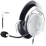 Razer BlackShark V2 X - Multi-Plattform kabelgebundenes Esports-Headset (Triforce 50mm Treiber, Erweiterte Passive Geräuschunterdrückung, 7.1 Surround Sound, Hyperclear Cardioid Mic) Weiß