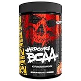 MUTANT Hardcore BCAA – vor, während oder nach dem Training – BCAA Next Level Supplement mit verzweigtkettigen Aminosäuren – Flüssigkeitszufuhr + Regeneration – 30 Portionen (Mango)