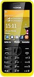 Nokia 301 Handy (64MB RAM, 6 cm (2,4 Zoll) Display, 3,2 Megapixel Kamera, Bluetooth, Micro-USB 2.0) gelb
