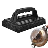 Grillbürste – Grillrost-Schrubber, Grill-Reinigungspad, Kochgeschirr-Scheuerzubehör zum Kochen, Grillen, Camping, Hinterhof