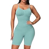 Shapewear Sexy Strumpfhosen Body Frauen Taille Bauch Shaping Slim BH Einteiler Shapeware, mintgrün, 38