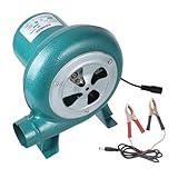 Haushaltsgebläse, Eisen, Grillgebläse, kleiner Zentrifugalgebläse, Ventilator, 30 W, 40 W, 60 W, 80 W, 5,5 x 2,1 mm, Adapter für Grill