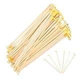 Sewroro 50 Stück Teiliges Laternenstab Holz Tragbar und Leicht als Laternenhalter für DIY papierlaternen Kompakt und Praktisch für Laternenfeste und Bastelprojekte