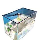 JOOFAN DIY Anti-Sprung Abdeckung für Aquarium 94X46cm agnetische Anziehung .freies Öffnen und Schließen Es verhindert, DASS Fische, Reptilien, Schildkröten andere Tiere entkommen