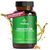 Vitabay Coenzym Q10 200 mg – 120 Vegane Kapseln – Laborgeprüft in Deutschland