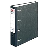 herlitz Doppelordner maX.file nature A4 sw 7cm 2xA5 quer Ablage sk Rückenschild (1)
