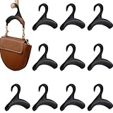 LoNinLoAn Taschen Haken Kleiderstange, 10 Stück Handtasche Kleiderbügel, Organizer Lagerung Handtasche Haken, Tasche Rack Organizer, Haken Taschenaufhänger Taschen Aufhänger